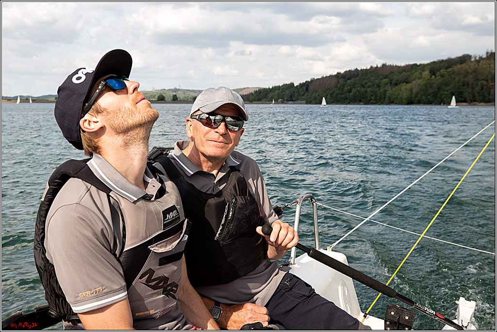 J70 - WOODLAND, 12.06.2021 Segelboot; Segeln; Woodland; Spinnaker; J70; Sorpesee; Sauerland